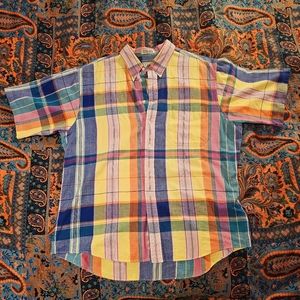 Vintage Windsor Shirt Company Short Sleeve Button Down